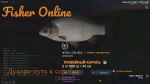 Fisher Online-Дукора путь к серебру