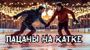 ПАЦАНЫ УЧАТСЯ КАТАТЬСЯ НА КОНЬКАХ - СКВАД ПАЦАНЫ (Карпухин, Комок) #сквадпацаны #пацаны #twitch