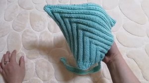 Связать шапку эльф спицами