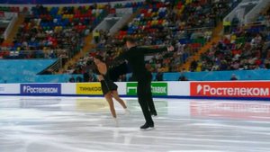 Карина Акопова - Никита Рахманин. Пары Короткая программа. Контрольные прокаты сборной России 2023
