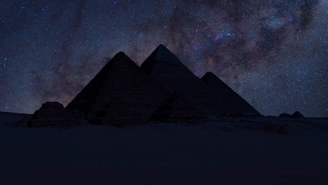 🛕 Dark meditating Egyptian music and relaxing crickets sounds | Scarab Beetles in Pyramids of Giza