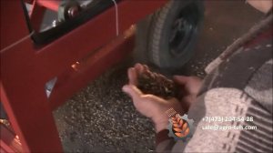 Зерноочистительный комплекс ЗСК-70. Очистка подсолнечника.