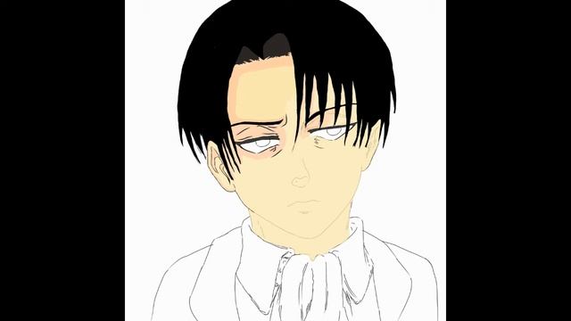 [Ibis Paint X] ANIME MALE CHARACTER || LEVI ACKERMAN FROM ATTACK ON TITAN ( SPEEDPAINT ) смотреть онлайн