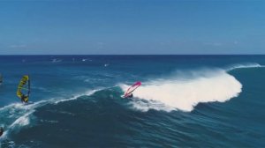 Aerial Video Maui 4k - Some epic drone windsurfing action at Ho’okipa Maui, Hawaii