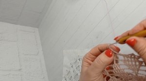 Летняя косыночка крючком