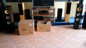 Bowers and Wilkins 683 with Onkyo 626 (Pure Audio)