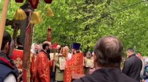 Суббота Светлой седмицы в храме пророка Божия Илии в Черкизове города Москвы