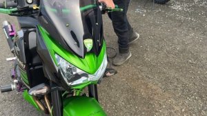 Видео запуска Kawasaki Z 800