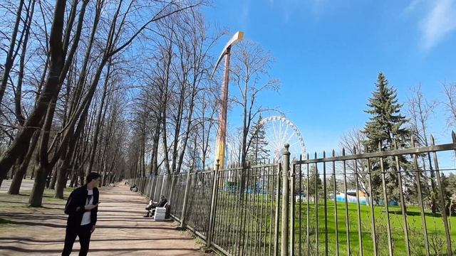 Крестовский остров | ДивоОстров | Колесо обозрения | Сакура 11 мая 2021 смотреть онлайн