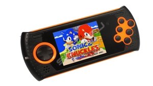 Обзор на Портативную игровую приставку Sega. (100 игр)