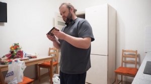 Получили пенсию купили продукты показываю что мы купили