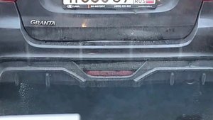 AutoLife32 VLoG: по поводу диффузора заднего бампера на LADA Granta FL в кузове Liftback