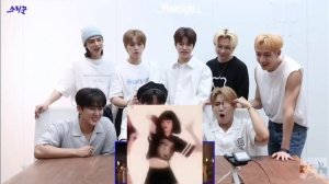 stray kids react to blackpink tiktoks