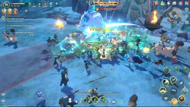 Gain Extra More Rewards On Field Boss - Ni no Kuni: Cross Worlds Gameplay