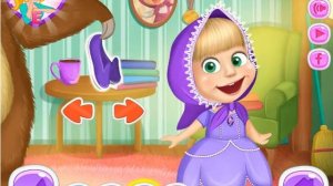 Игра Одевалка Маши // Game Dress up Masha