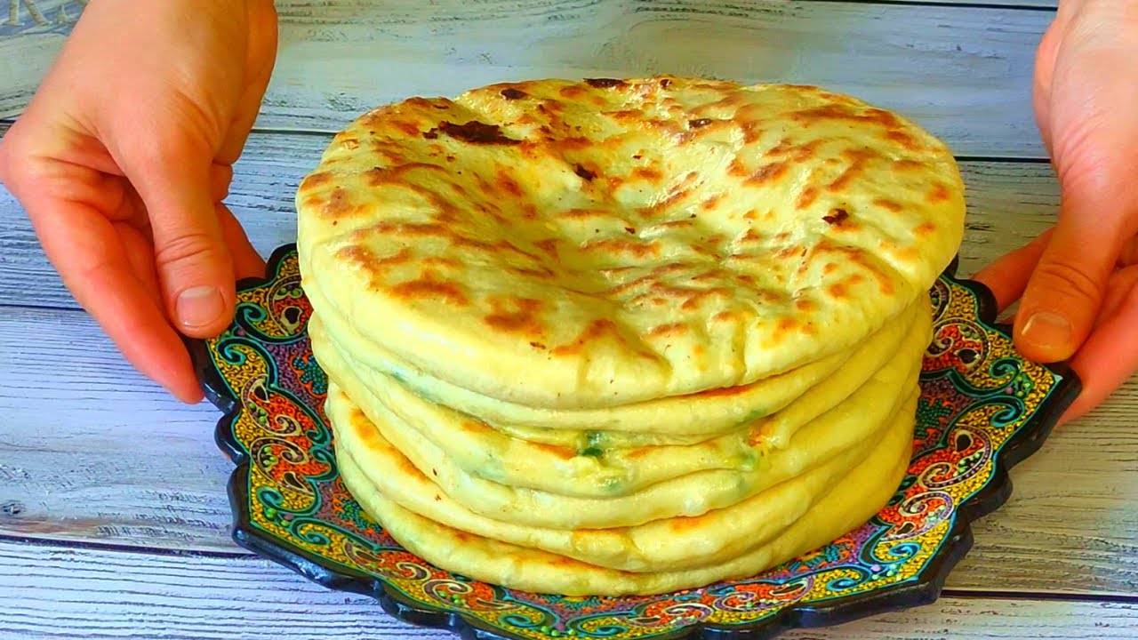 Кавказские хычины с творогом и сыром - простой рецепт, от которого текут слюнки