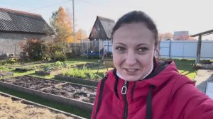 Закрываем дачный сезон/Работы еще много/Приехали на дачу/Последняя осенняя уборка дачного участка