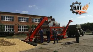 Зерноочистительная машина ЗСК 70 запуск и настройка.