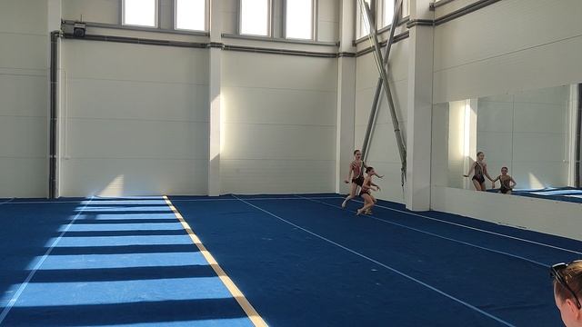 ЖП 1 спортивный , Воробьева Полина - Морозова Валерия , ДК Маш-ль, Балансовое упражнение