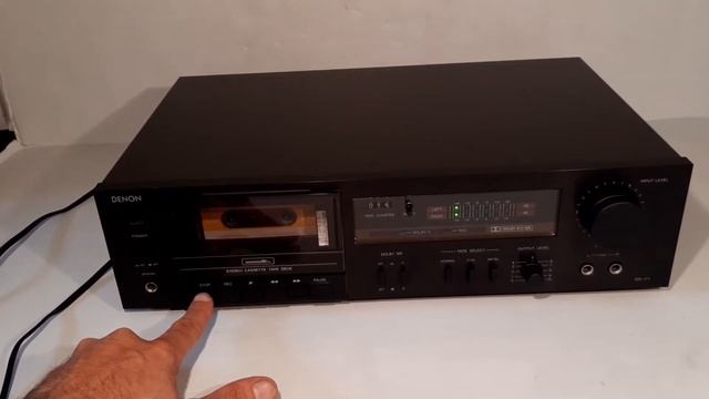 Denon DR-171 cassette recorder смотреть онлайн
