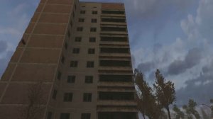 Припятские многоэтажки.Pripyat high-rise buildings.
