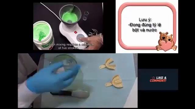 B D kỹ thuật đánh alginate смотреть онлайн