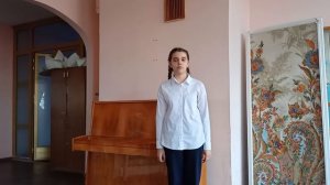 Наталья Бондарева-Болдык "Странный дуэт"- читает Циклаури Софья, 12 лет.
