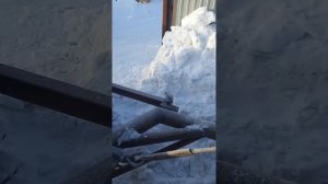 Снеговой отвал. На газ 66 за 4 дня.