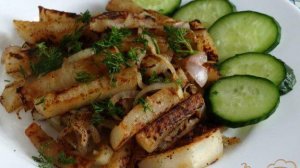 Жареный дайкон
