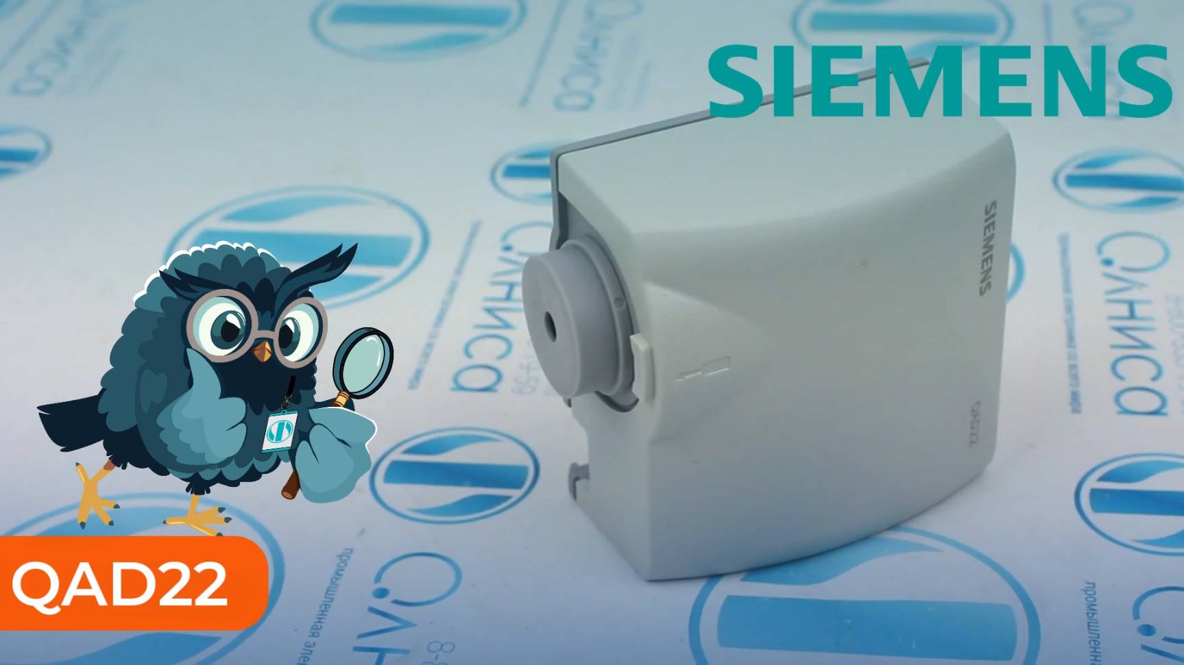QAD22 Датчик температуры воды накладной Siemens - Олниса