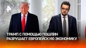 Тарифное цунами: как Трамп разрушает европейскую экономику