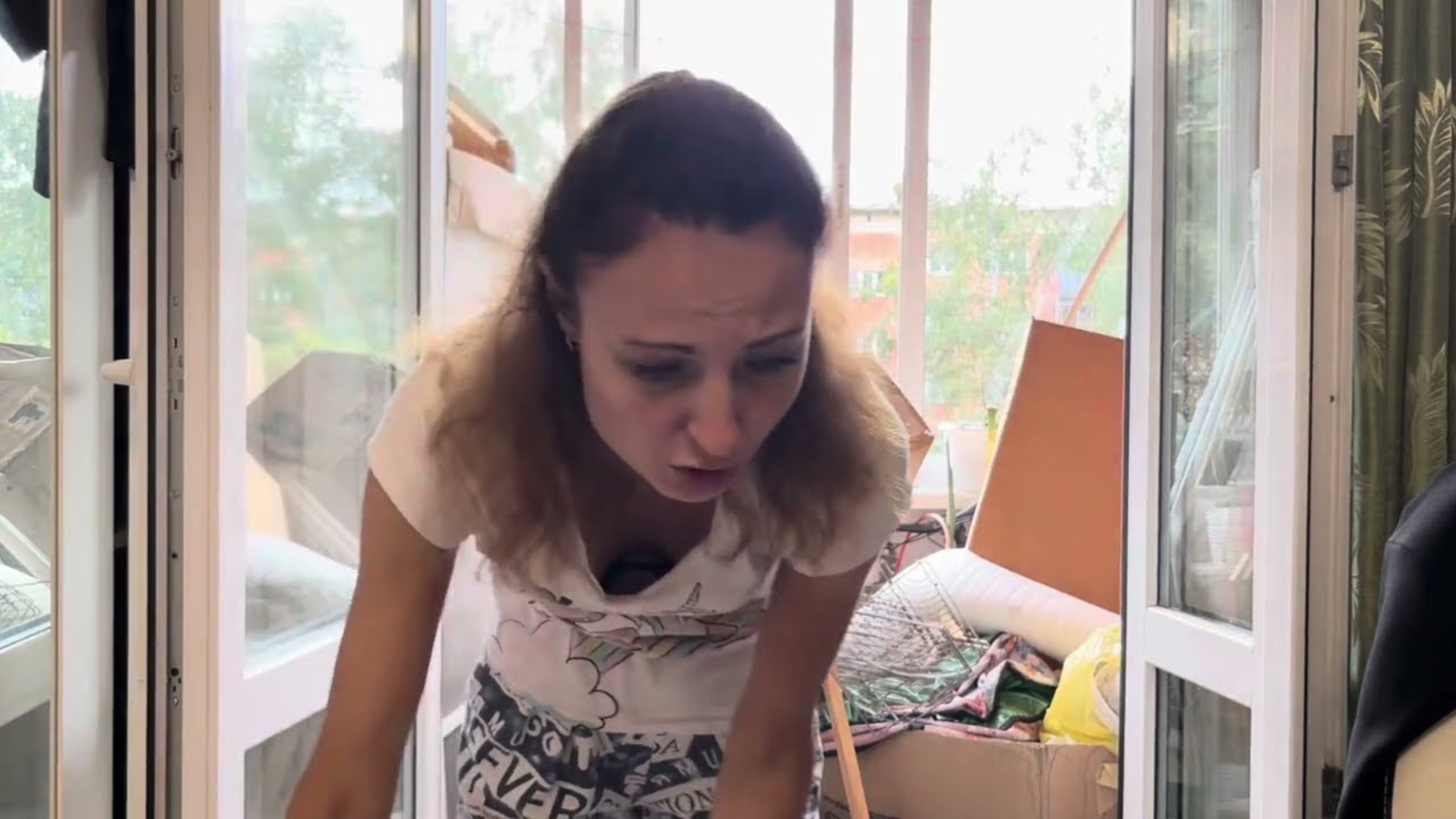 СЛАБОНЕРВНЫМ НЕ СМОТРЕТЬ/ЗА ГРАНЬЮ СТЫДА/НАКОПИЛА КУЧУ ХЛАМА НА БАЛКОНЕ/РАСХЛАМЛЕНИЕ БАЛКОНА/