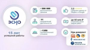 ЭСКО 15 ЛЕТ!