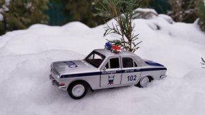 Обзор модели ГАЗ-2401 Волга версия ДПС от Технопарка