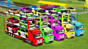 Машинки летают и прыгают! Развивающие мультики Машины помощники. Мультфильмы про машинки