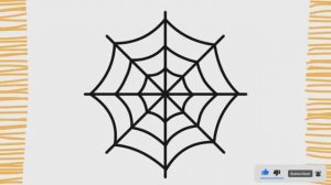 Как нарисовать паутину