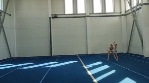 ЖП 2 спортивный, Романовская Арина - Иванова Марина, КСШОР, Темповое упражнение