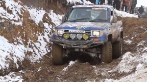 4x4. Kazakhstan. Extreme.  Джипы, снег, грязь. Каскеленские овраги 2013