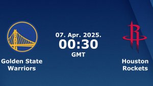 06.04.2025 | Голден Стэйт Уорриорз — Хьюстон Рокетс | Warriors at Rockets