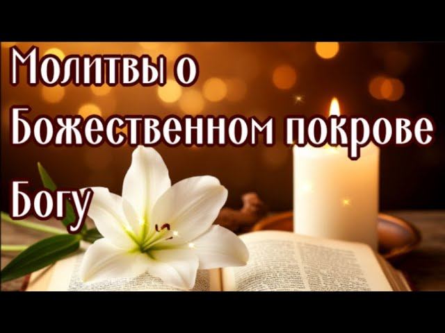 ПРИ ЛЮБЫХ ТРУДНОСТЯХ О БОЖЕСТВЕННОМ ПОКРОВЕ. Чтобы все разрешилось и все получилось