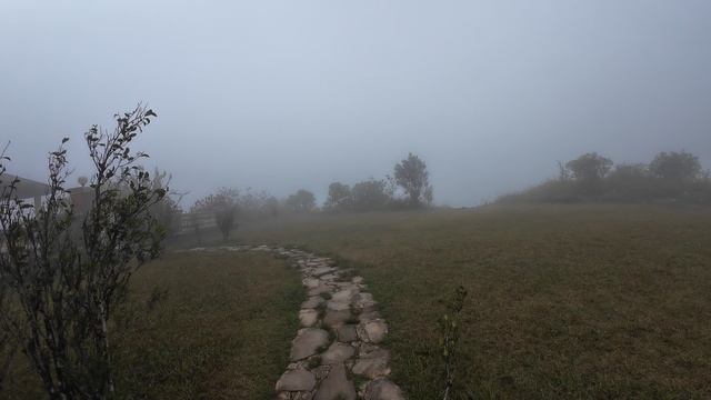Камбоджа, Национальный парк Бокор - Отель в тумане. 25 февраля 2025г. Hill Station nearby.