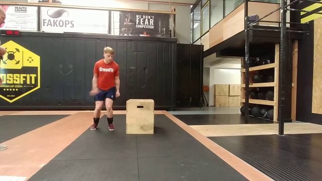 Damien de Wit  Arena Throwdown 2019 Qualification WOD1