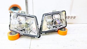 Mercedes-Benz Vito модернизация света фар от Ledstudio