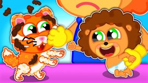 КУПАНИЕ КОТЕНКА | МУЛЬТФИЛЬМЫ ДЛЯ ДЕТЕЙ