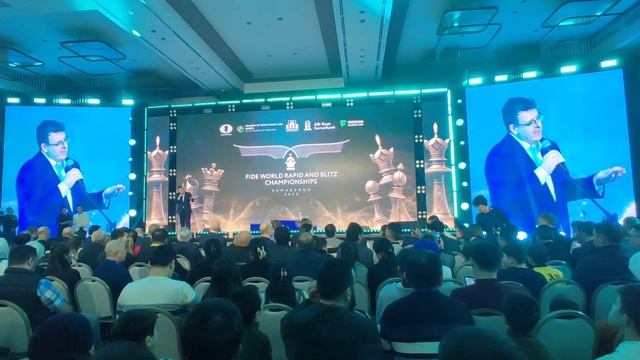 Церемония закрытия ЧМ по шахматам (рапид, блиц). г. Самарканд, 30.12.2023 г. смотреть онлайн