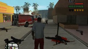 GTA SAN ANdREas#2 вне закона