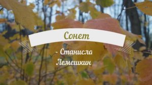 Сонет. Станислав Лемешкин (Краски осени на ВДНХ)