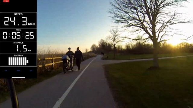 XPRIT 14 inch folding ebike 24 km/h
