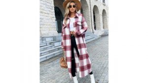 Пальто рубашка в клетку, с чем носить
