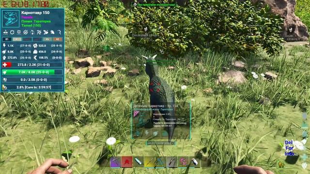 ARK Survival Ascended 🔴ГИГАНТОРАПТОР. Очередной провал!